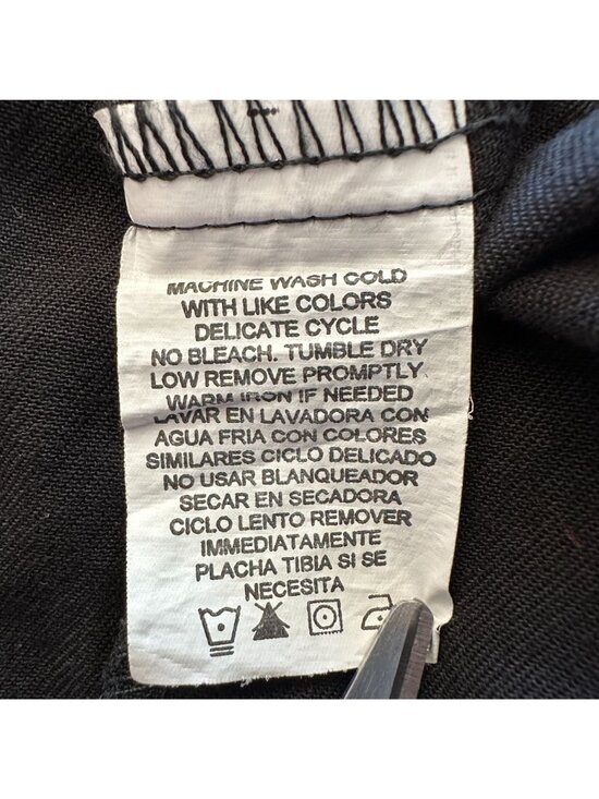 Vintage Roper Mens XXL Shirt Snap Button Western Black Aztec Long Sleeve 90s - Picture 9 of 10